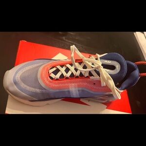 Nike Air Max 2090 Blue and Orange Sneakers